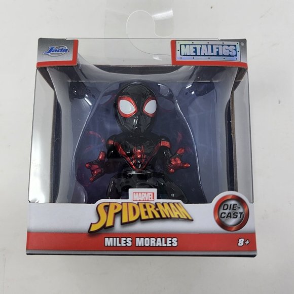 Jada Die Cast Figure Metalfigs‎ Spider-Man Miles Morales Marvel New - Picture 2 of 9